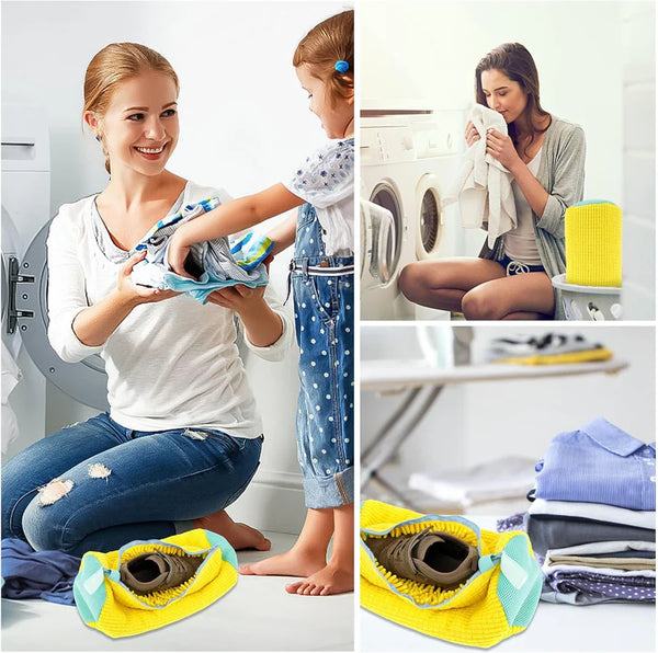 🧼 Sacul care-ți curăță adidașii singur