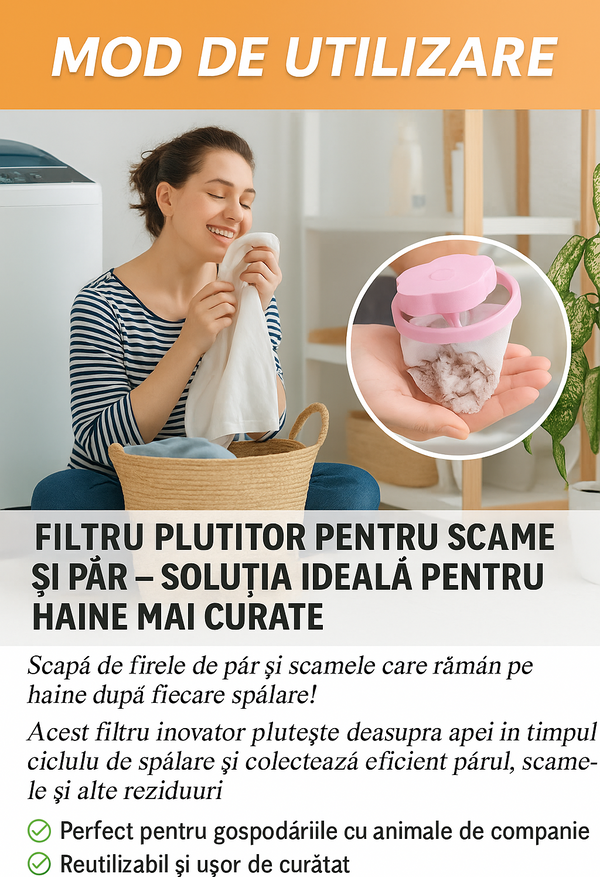 Capcană de Scame pentru Rufe